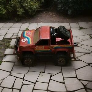 Vintage REMCO Hedman Hustler 4x4 diecast truck 4.5 inches